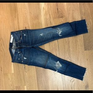 Rag and bone dark denim jeans
